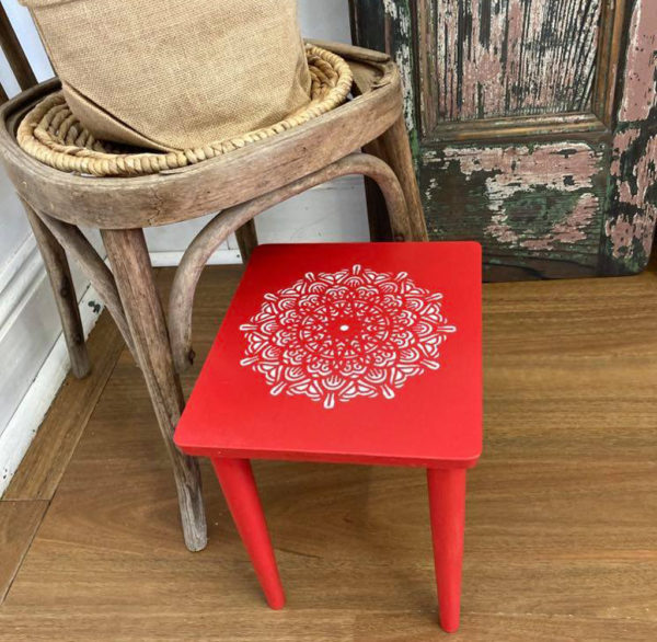 Red Mini Table