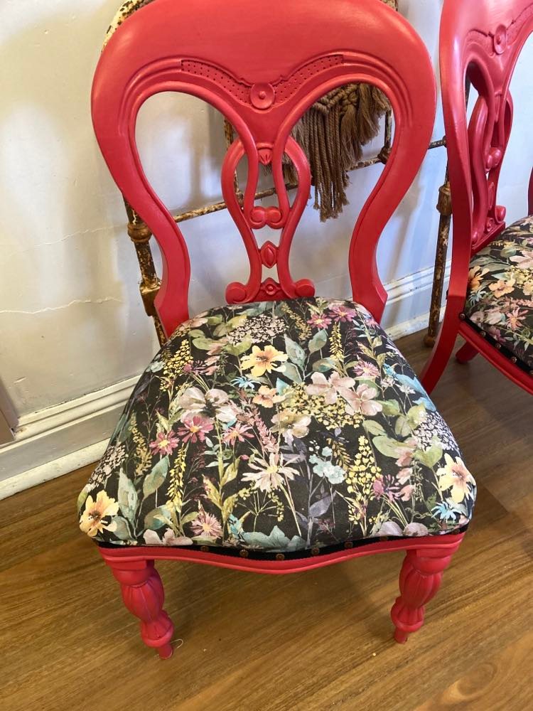Restyled Vintage Chairs - Furniture Restyling The Gypsy Cure